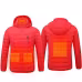 Winter Heated Jacket USB Electric Cotton Coat Zip-up Heater Thermal Clothing Heating Vest For Men Winter Heated Jacket USB Electric Cotton Coat Zip-up Heater Thermal Clothing Heating Vest For Men