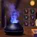 Newest RGB Flame Aroma Diffuser 130Ml 3d Colorful Flame Humidifier Fire Volcano Diffuser Flame Newest RGB Flame Aroma Diffuser 130Ml 3d Colorful Flame Humidifier Fire Volcano Diffuser Flame