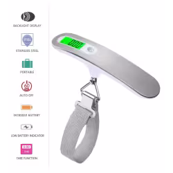 Portable LCD Digital Luggage Weight Scales Hanging Suitcase Baggage Travel Scale With Belt For Electronic Weight Tool 50kg 110lb