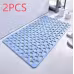 Square Non-slip Bathroom Mat With Suction Cup And Round Hole Design Shower Anti-fall Household Shower Massage Quick Drainage Mat Square Non-slip Bathroom Mat With Suction Cup And Round Hole Design Shower Anti-fall Household Shower Massage Quick Drainage Mat