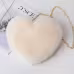 Love Bags For Women Plush Chain Shoulder Bags Valentine's Day Party Bag Love Bags For Women Plush Chain Shoulder Bags Valentine's Day Party Bag
