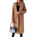 Double Breasted Lapel Coat Winter Fashion Solid Slim Long Jacket Long Sleeve Tops Womens Clothing Double Breasted Lapel Coat Winter Fashion Solid Slim Long Jacket Long Sleeve Tops Womens Clothing