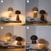 INS Wooden Cute Mushroom LED Night Light With Touch Switch Bedside Table Lamp For Bedroom Childrens Room Sleeping Night Lamps Home Decor INS Wooden Cute Mushroom LED Night Light With Touch Switch Bedside Table Lamp For Bedroom Childrens Room Sleeping Night Lamps Home Decor