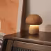 INS Wooden Cute Mushroom LED Night Light With Touch Switch Bedside Table Lamp For Bedroom Childrens Room Sleeping Night Lamps Home Decor