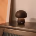 INS Wooden Cute Mushroom LED Night Light With Touch Switch Bedside Table Lamp For Bedroom Childrens Room Sleeping Night Lamps Home Decor