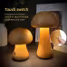 INS Wooden Cute Mushroom LED Night Light With Touch Switch Bedside Table Lamp For Bedroom Childrens Room Sleeping Night Lamps Home Decor INS Wooden Cute Mushroom LED Night Light With Touch Switch Bedside Table Lamp For Bedroom Childrens Room Sleeping Night Lamps Home Decor