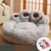 Fluffy Dog Bed Winter Warm Large Pet Products Small Sofa Baskets Pets Kennel Mat Puppy Cats Supplies Basket Blanket Accessories Pets Supplies