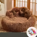 Fluffy Dog Bed Winter Warm Large Pet Products Small Sofa Baskets Pets Kennel Mat Puppy Cats Supplies Basket Blanket Accessories Pets Supplies