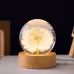 Luminous 3D Dandelion Crystal Ball Beech Wood Stand Base Preserved Flower Sphere Ball Desktop Ornaments Bithday Christmas Gifts Luminous 3D Dandelion Crystal Ball Beech Wood Stand Base Preserved Flower Sphere Ball Desktop Ornaments Bithday Christmas Gifts