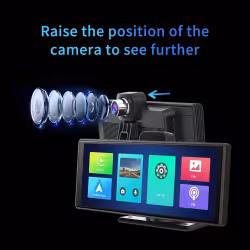 Smart Screen Front And Back Dual Recording 1080P Streaming Media Mobile Phone Projection Carplay Recorder Smart Screen Front And Back Dual Recording 1080P Streaming Media Mobile Phone Projection Carplay Recorder
