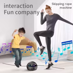 Smart Rope Skipping Machine Smart Jump Rope Machine 10-level Speed Adjustment Led Seven-color Light Wireless Music Function Smart Rope Skipping Machine Smart Jump Rope Machine 10-level Speed Adjustment Led Seven-color Light Wireless Music Function
