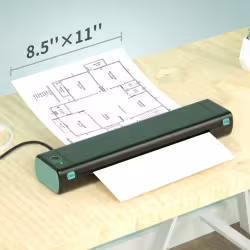 A4 Portable Printers Wireless For Travel Bluetooth-compatible Thermal Printer, Suitable For Mobile Office,Support Tattoo Paper Phomemo M08F A4 Portable Printers Wireless For Travel Bluetooth-compatible Thermal Printer, Suitable For Mobile Office,Support Tattoo Paper Phomemo M08F