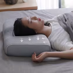 Memory Foam Massage Pillow Help Sleep And Protect The Neck Pillow Knitted Cotton Pillow Home Bedding Memory Foam Massage Pillow Help Sleep And Protect The Neck Pillow Knitted Cotton Pillow Home Bedding