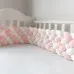 Six-strand Bed Fence Twist Braid New Hand-woven Long Knotted Pillow Six-strand Bed Fence Twist Braid New Hand-woven Long Knotted Pillow