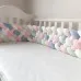 Six-strand Bed Fence Twist Braid New Hand-woven Long Knotted Pillow