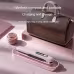 Wireless Hair Straightener Flat Iron Mini 2 IN 1 Roller USB 5000mAh Max 200 Degree Portable Cordless Curler 4 Levels Dry And Wet Uses