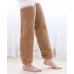 Over Knee High Fuzzy Long Socks Winter Warm Cold Leg Knee Joint Cold-proof Stockings Home Floor Sleeping Socks