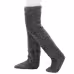 Over Knee High Fuzzy Long Socks Winter Warm Cold Leg Knee Joint Cold-proof Stockings Home Floor Sleeping Socks Over Knee High Fuzzy Long Socks Winter Warm Cold Leg Knee Joint Cold-proof Stockings Home Floor Sleeping Socks