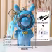 Student Summer Cartoon Fan Pendant Keychain Student Summer Cartoon Fan Pendant Keychain