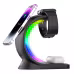 4 In 1 Magnetic Wireless Charger Fast Charging For Smart Phone Atmosphere Light Charging Station For Airpods Pro I-phone Watch 4 In 1 Magnetic Wireless Charger Fast Charging For Smart Phone Atmosphere Light Charging Station For Airpods Pro I-phone Watch