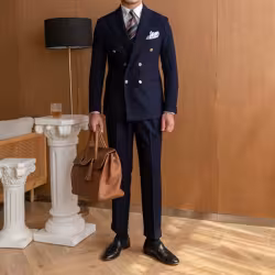 Men's Slim Double Breasted Suit Men's Slim Double Breasted Suit