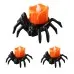 Halloween Festival Atmosphere Creative Halloween Spider Candlestick Ornaments Halloween Festival Atmosphere Creative Halloween Spider Candlestick Ornaments