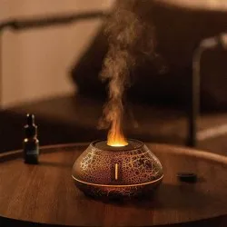New Humidifier Colorful Simulation Flame Aroma Diffuser Desktop Creativity Humidifier For Home Room New Humidifier Colorful Simulation Flame Aroma Diffuser Desktop Creativity Humidifier For Home Room