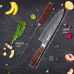 Kegani 8 Inch Damascus Chef Knife 67 Layers 10Cr15CoMoV Japanese Knife Hammered Texture Damascus Knife - FullTang Wood Handle Chefs Knife With Gift Box&Sheath Kegani 8 Inch Damascus Chef Knife 67 Layers 10Cr15CoMoV Japanese Knife Hammered Texture Damascus Knife - FullTang Wood Handle Chefs Knife With Gift Box&Sheath