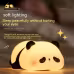 Panda Night Lights For Kids Cute Animal Silicone Timing Rechargeable Lamp Cartoon Panda Bedroom Decoration Kids Boys Girls Gift Panda Night Lights For Kids Cute Animal Silicone Timing Rechargeable Lamp Cartoon Panda Bedroom Decoration Kids Boys Girls Gift