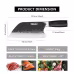 Qulajoy Meat Cleaver Knife - 7.3 Inch High Carbon Stainless Steel Butcher Knife For Meat Cutting Slicing Vegetables- Professional Chopper Knife For Home Kitchen Chef Knife Qulajoy Meat Cleaver Knife - 7.3 Inch High Carbon Stainless Steel Butcher Knife For Meat Cutting Slicing Vegetables- Professional Chopper Knife For Home Kitchen Chef Knife