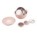 Kitchen Fruit Tray Removable Double Layer Fruit And Vegetable Basin Draining Basket Creative Household Rotating Washing Basket