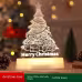 Christmas Decoration 3D Lamp Acrylic LED Night Lights New Year Valentines Day Christmas Kids Gift Christmas Ornaments