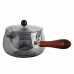 Semi-automatic Rotary Heat-resistant Glass Teapot Lazy Tea Making With Infuser And Wooden Handle Office Home Accessories Kitchen Gadgets Semi-automatic Rotary Heat-resistant Glass Teapot Lazy Tea Making With Infuser And Wooden Handle Office Home Accessories Kitchen Gadgets