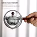 Semi-automatic Rotary Heat-resistant Glass Teapot Lazy Tea Making With Infuser And Wooden Handle Office Home Accessories Kitchen Gadgets Semi-automatic Rotary Heat-resistant Glass Teapot Lazy Tea Making With Infuser And Wooden Handle Office Home Accessories Kitchen Gadgets
