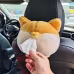 Tissue Box Cover Soft Adorable Corgi Butt Shaped Creative Storage Bag Hanging Pouch Tissue Box Wrapper For Car Home Tissue Box Cover Soft Adorable Corgi Butt Shaped Creative Storage Bag Hanging Pouch Tissue Box Wrapper For Car Home