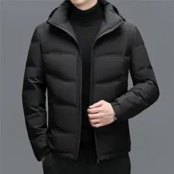 Men's Thick Down Jacket Detachable Men's Thick Down Jacket Detachable