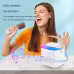 Microphone Karaoke Machine Bluetooth-compatible Speaker With 2 Wireless Mic RGB Light Home Family Singing Speaker Microphone Karaoke Machine Bluetooth-compatible Speaker With 2 Wireless Mic RGB Light Home Family Singing Speaker