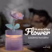 Humidifier Small Home Bedroom Office Desktop Dorm Quiet Mini Usb Hydrating Water Purification Spray Flowers Shape Humidifiers