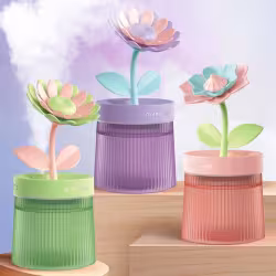 Humidifier Small Home Bedroom Office Desktop Dorm Quiet Mini Usb Hydrating Water Purification Spray Flowers Shape Humidifiers Humidifier Small Home Bedroom Office Desktop Dorm Quiet Mini Usb Hydrating Water Purification Spray Flowers Shape Humidifiers
