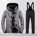 Men's Short Winter Thick White Duck Down Hooded Jacket Multi-pocket Outdoor Set Men's Short Winter Thick White Duck Down Hooded Jacket Multi-pocket Outdoor Set