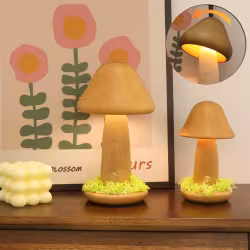 Twisted Mushroom Night Warm Light Touch Bedroom Bedhead Night Light Beech Wood LED USB Decorative Atmosphere Lamps Home Decor Twisted Mushroom Night Warm Light Touch Bedroom Bedhead Night Light Beech Wood LED USB Decorative Atmosphere Lamps Home Decor