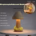 Twisted Mushroom Night Warm Light Touch Bedroom Bedhead Night Light Beech Wood LED USB Decorative Atmosphere Lamps Home Decor Twisted Mushroom Night Warm Light Touch Bedroom Bedhead Night Light Beech Wood LED USB Decorative Atmosphere Lamps Home Decor