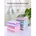 Coral Fleece Wide Striped Edge Soft Absorbent Thickening Lint-free Face Washing At Home Towels
