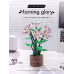 Gift Home Decoration Orchid Building Blocks Potted Plants