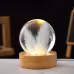 LED Night Light Flower Crystal Ball Children Night Lamp With Woodern Base Bedroom Ambient Light Creative Gift Night Light LED Night Light Flower Crystal Ball Children Night Lamp With Woodern Base Bedroom Ambient Light Creative Gift Night Light