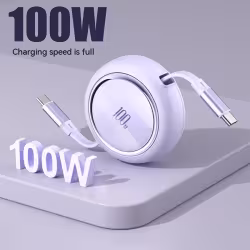 Home Fashion Retractable 100W Data Cable Home Fashion Retractable 100W Data Cable