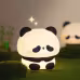 Panda LED Night Light Cute Silicone Night Light USB Rechargeable Touch Night Lamp Bedroom Timing Lamp Decoration Children's Gift Home Decor Panda LED Night Light Cute Silicone Night Light USB Rechargeable Touch Night Lamp Bedroom Timing Lamp Decoration Children's Gift Home Decor