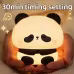Panda LED Night Light Cute Silicone Night Light USB Rechargeable Touch Night Lamp Bedroom Timing Lamp Decoration Children's Gift Home Decor Panda LED Night Light Cute Silicone Night Light USB Rechargeable Touch Night Lamp Bedroom Timing Lamp Decoration Children's Gift Home Decor