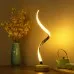 LED Spiral Table Lamp Modern Curved Desk Bedside Lamp Dimmable Warm White Night Light For Living Room And Bedroom LED Spiral Table Lamp Modern Curved Desk Bedside Lamp Dimmable Warm White Night Light For Living Room And Bedroom