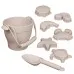 Silicone Beach Bucket Children's Early Education Educational Toys Silicone Beach Bucket Children's Early Education Educational Toys
